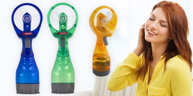 Kapesní ventilátor pro horké letní dny
