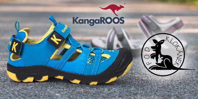 Dětské sandálky KangaROOS na podporu Klokánků
