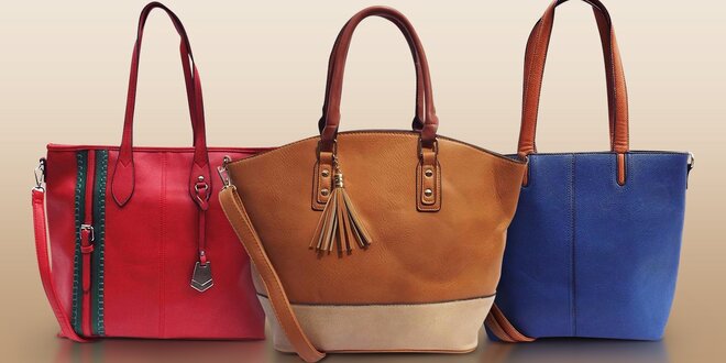 Prostorné dámské kabelky plné stylu a elegance