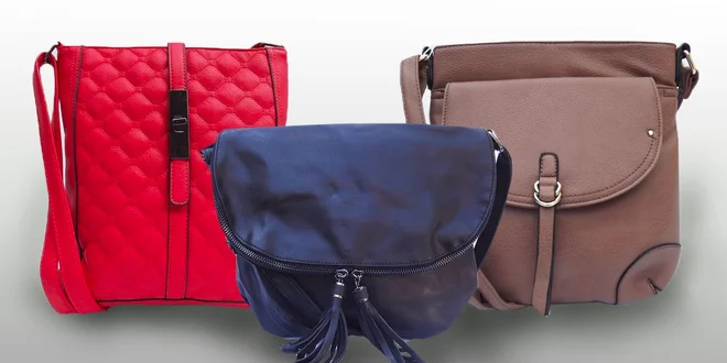 Dámské módní crossbody kabelky