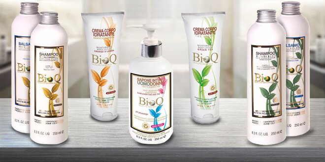 Přírodní italská kosmetika BioQ s bylinnými výtažky