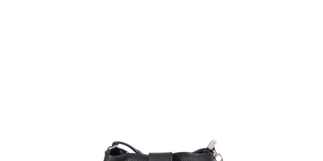 Dámská černá mini kabelka na zámeček Luisa Vannini