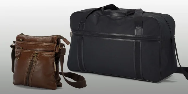 Na dovolenou s cestovní taškou a dokladovkou BENZI