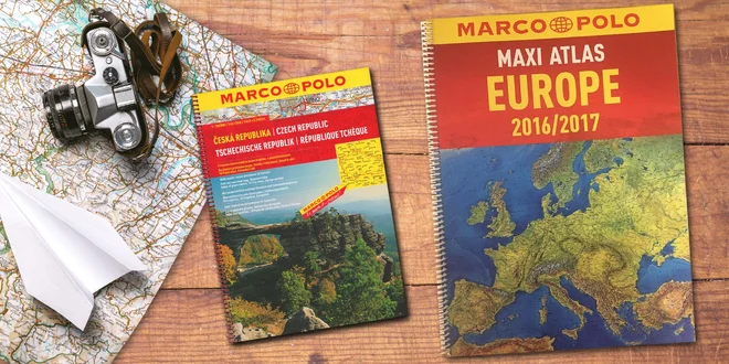 Autoatlas ČR a Maxi Atlas Evropa - Marco Polo