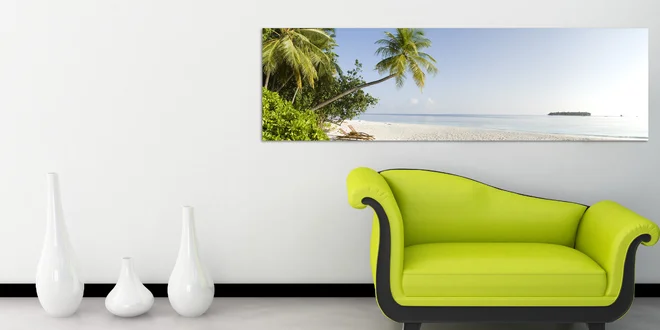 Panoramatické obrazy na plátně 118x36cm