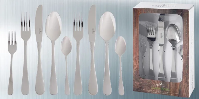 Luxusní příbory značky Villeroy Boch Gallo