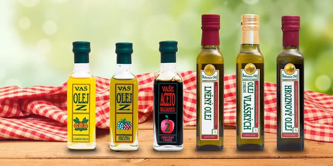 Za studena lisované oleje české výroby