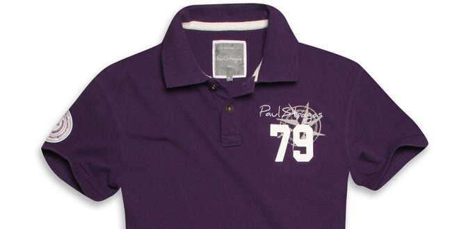 Pánské fialové námořnické triko Paul Stragas