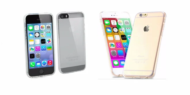 Tenký silikonový obal na iPhone