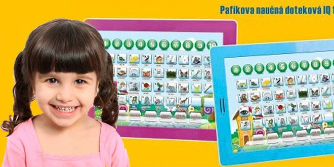 Dětský tablet Pafíkův šikulka