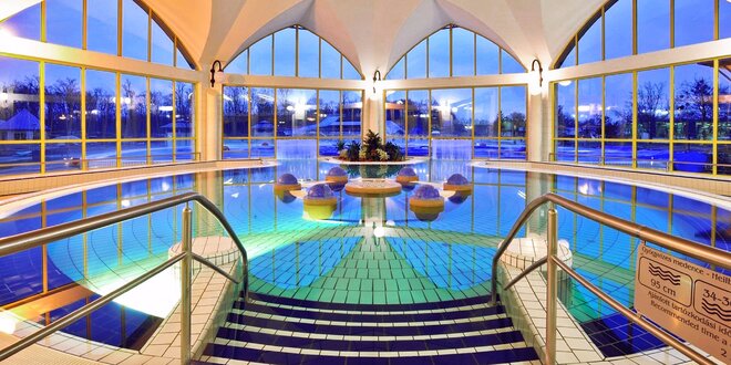 Maďarský wellness hotel s polopenzí a termály