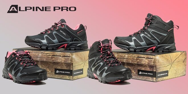 Dámské outdoorové boty Alpine Pro
