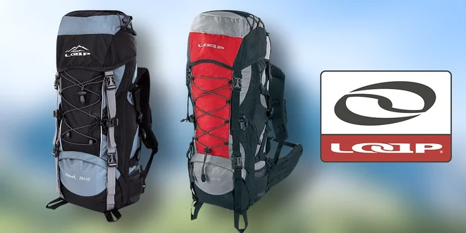 Turistické batohy Loap s posuvnými zády