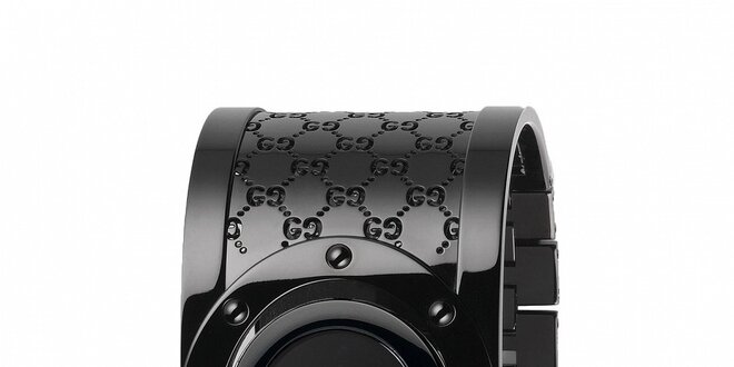 Luxusní dámské černé hodinky Gucci Twirl