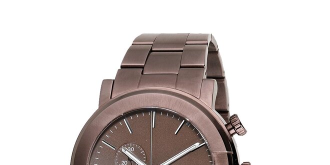 Luxusní pánské hodinky Gucci Chrono v barvě mědi