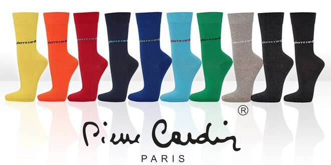 Ponožky Pierre Cardin ve stylových barvách