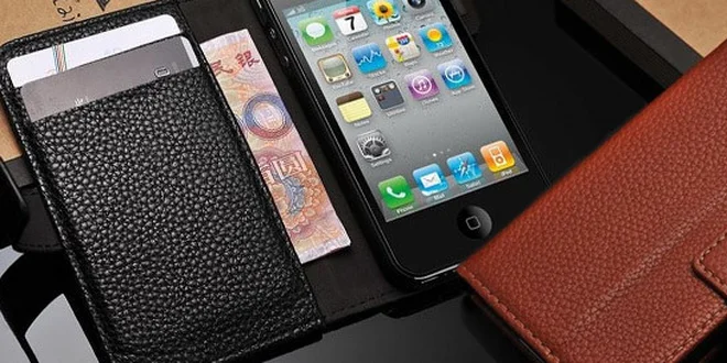 Pouzdro na iPhone z pravé kůže