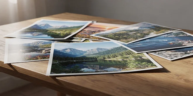 Velkoformátové fotografie: lesklý i matný fotopapír