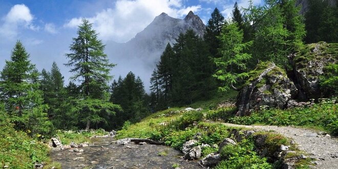 S partou nebo rodinou do rakouských Alp