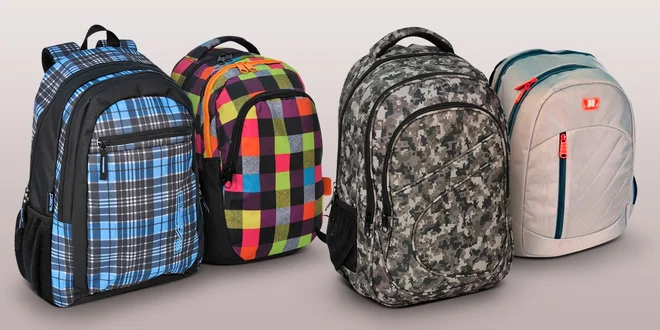 Batohy pro pilné studenty i nadšené turisty