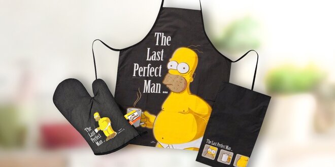 Oficiální kuchařský set s Homerem Simpsonem