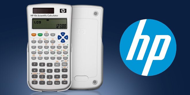 Funkcemi nabitá vědecká kalkulačka HP 10S
