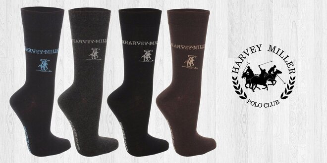 Elegantní ponožky značky Harvey Miller