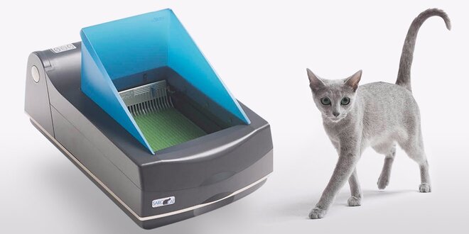 Žádné stelivo a až 7 dní bez úklidu: Samočisticí toaleta pro kočky
