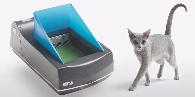 Automatická samočisticí toaleta pro kočky