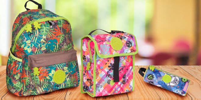 Stylová zavazadla pro školáky i malé výletníky