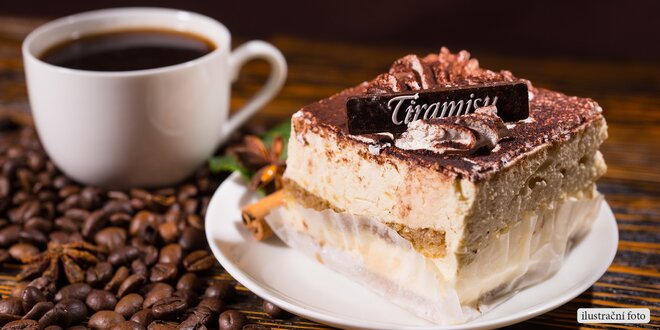 Vaše sladká chvilka: Domácí tiramisu a espresso