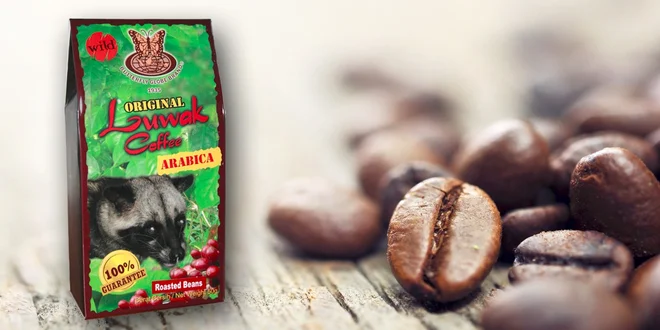 Cibetková káva Kopi Luwak - Arabica v 50gramovém balení