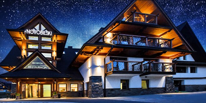 Polské Tatry s polopenzí a možností lázní
