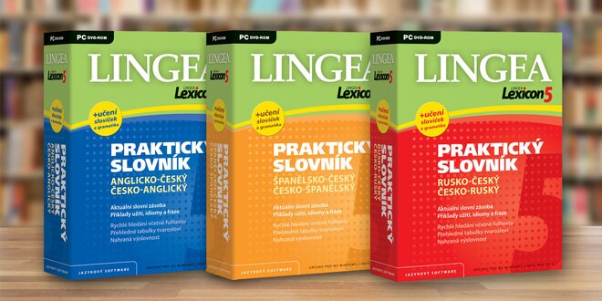 Lingea Lexicon 5 praktický elektronický slovník