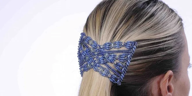 Perfektní spona do vlasů vč. pírek od Bijoux & Bijoux Exclusive