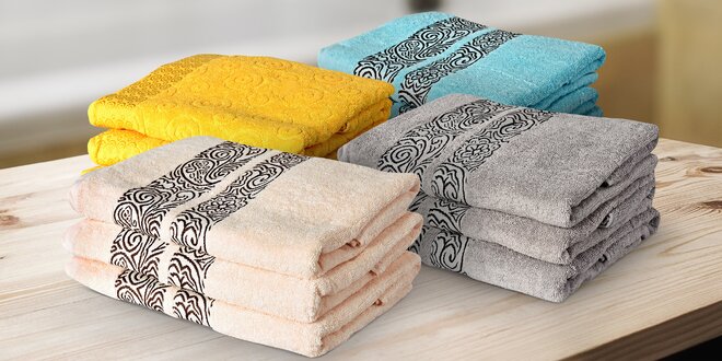 Luxusní ručníky a osušky z egyptské bavlny