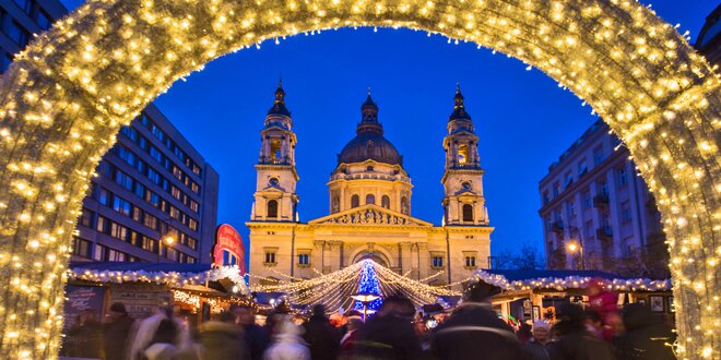 Výlet do Budapešti v době adventu