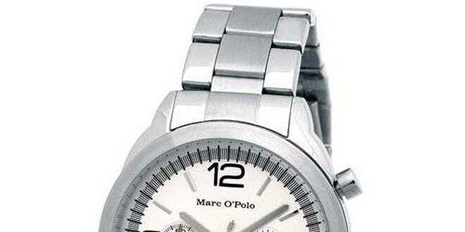 Pánské stříbrné náramkové hodinky Marc O´Polo