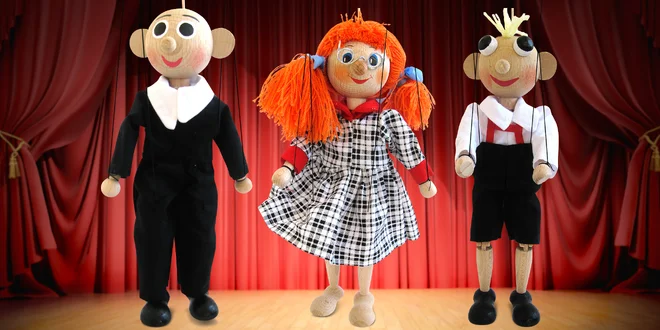 Čas na hraní: Dřevěné loutky české výroby