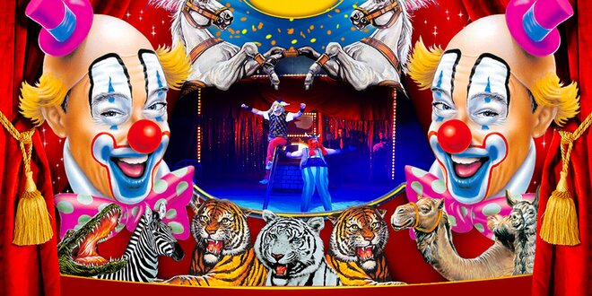 Vstupenka na cirkusovou show Cirkus Sultán