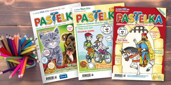 Předplatné časopisu Pastelka s dárkem