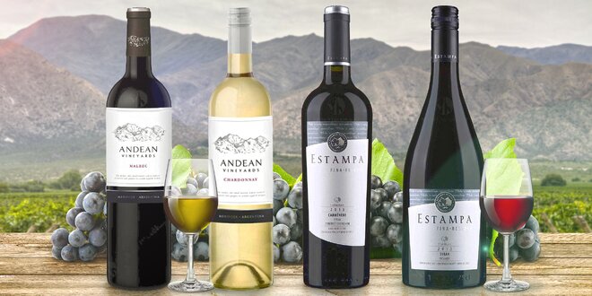 Výběr kvalitních vín z Jižní Ameriky