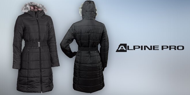 Hřejivý dámský zimní kabát Alpine Pro