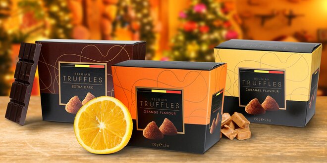 Nejlepší dílo belgických mistrů: Čokoládové truffles