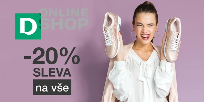 20% sleva na vše z on-line obchodu Deichmann