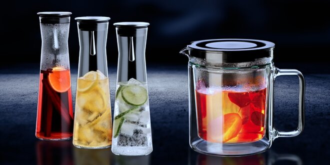 Nádoby z varného skla pro stálou teplotu nápojů