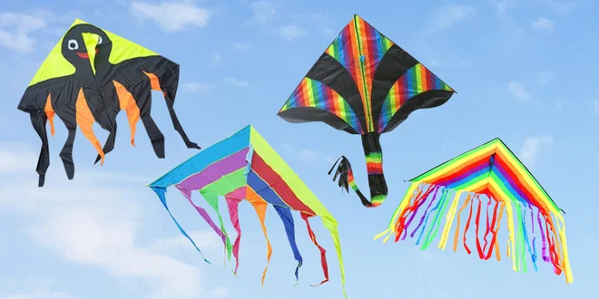 Létající drak ze silonového plátna