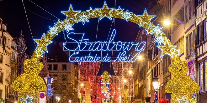 Kouzelný advent ve francouzském Štrasburku