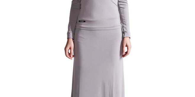 Dámská tmavě šedá dlouhá sukně Yuliya Babich