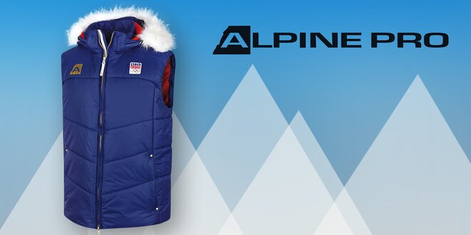 Pánská zimní vesta Alpine Pro OH